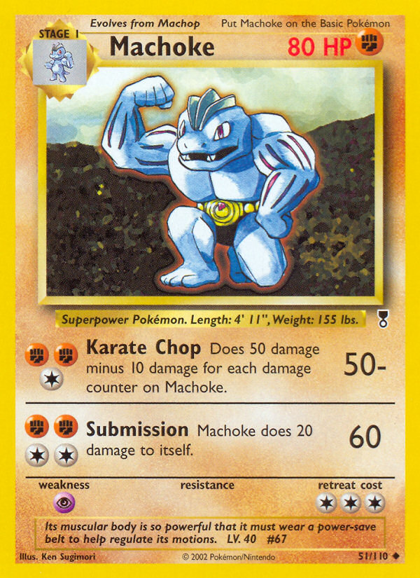 Machoke (51/110) [Legendary Collection] 