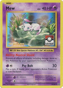 Mew (53/108) (League Promo 1st Place) [XY: Evolutions] 