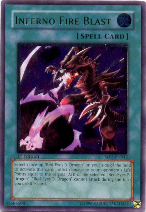 Inferno Fire Blast [SOD-EN042] Ultimate Rare 