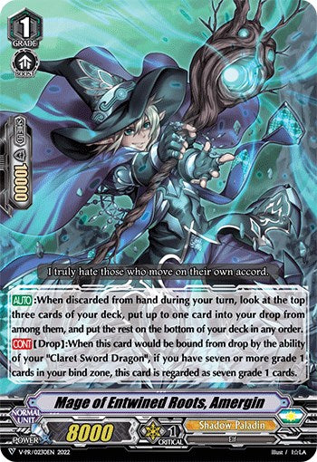 Mage of Entwined Roots, Amergin (V-PR0230EN) [V Promo Cards]