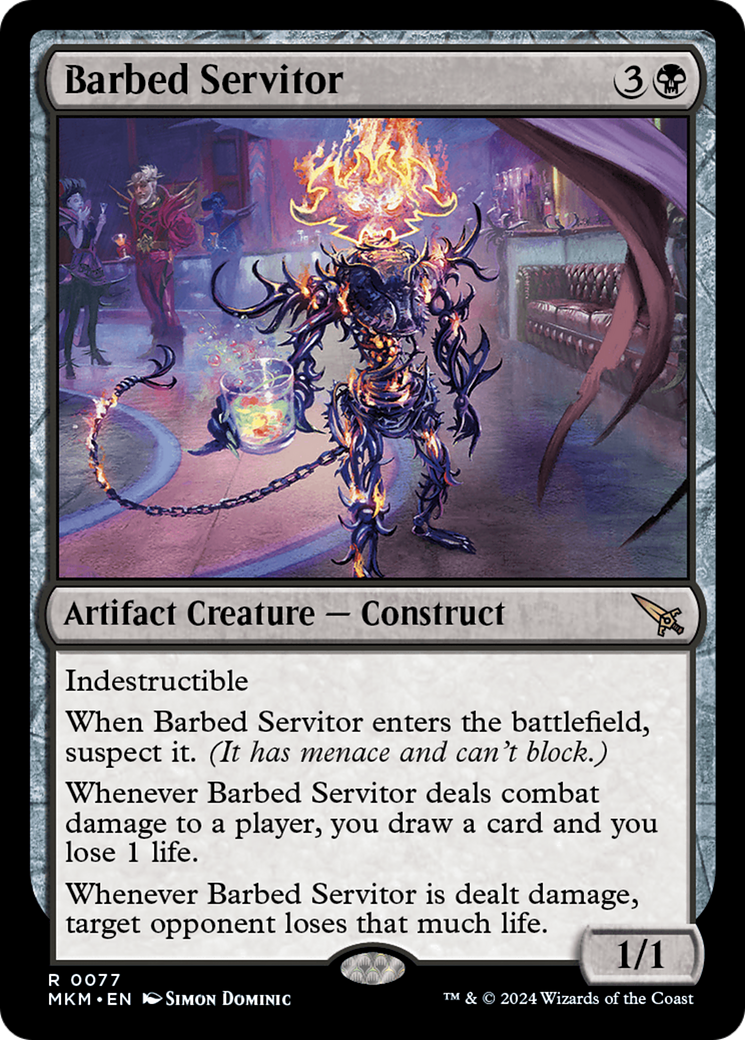 Barbed Servant [Murders at Karlov Manor] 