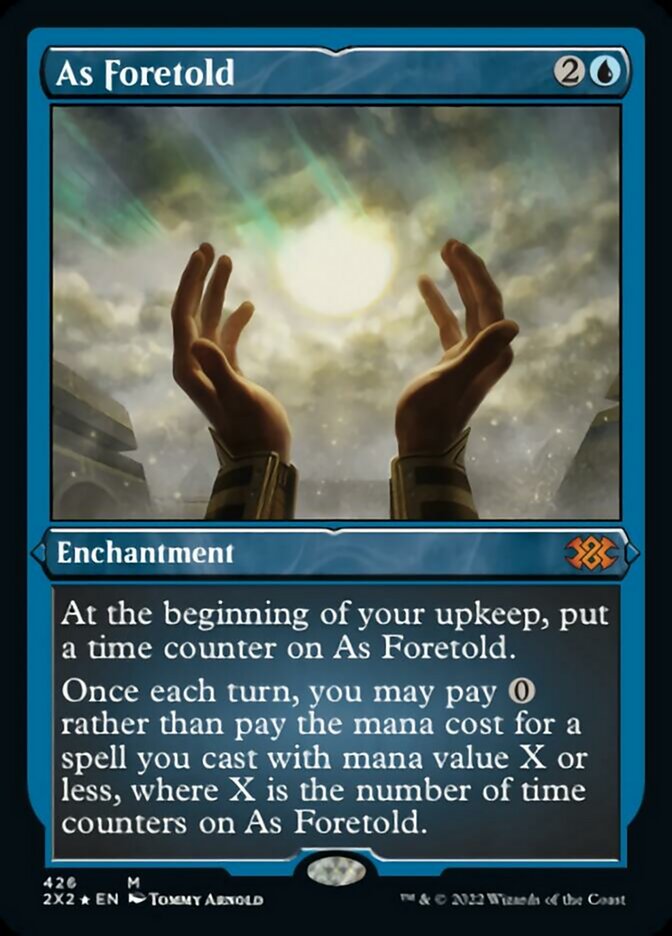 As Foretold (Foil Etched) [Double Masters 2022] 