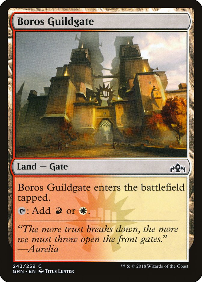 Boros Guildgate (243/259) [Guilds of Ravnica] 