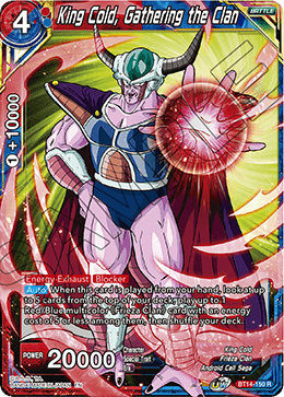 King Cold, Gathering the Clan (BT14-150) [Cross Spirits]