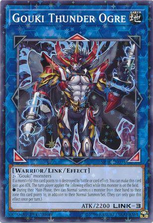 Gouki Thunder Ogre [SP18-EN035] Starfoil Rare 