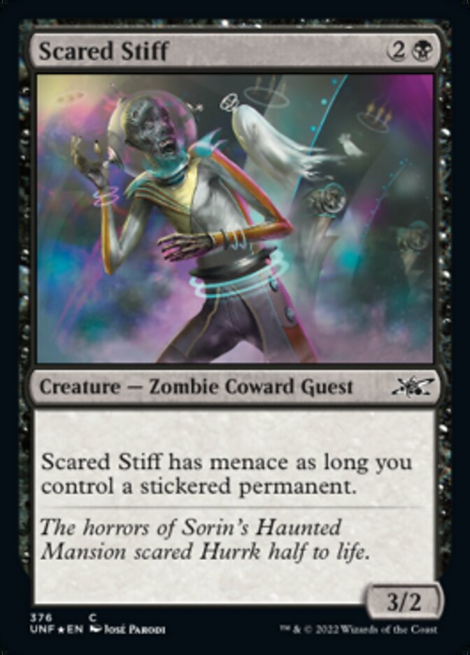 Scared Stiff (Galaxy Foil) [Unfinity] 