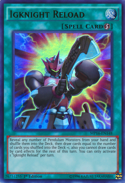 Igknight Reload [MP16-EN148] Ultra Rare 