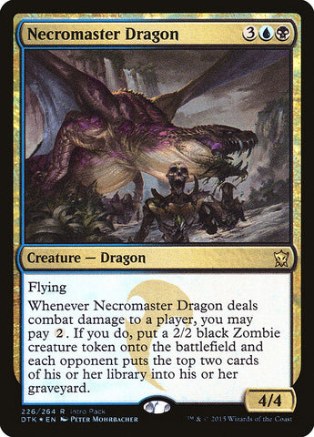 Necromaster Dragon (Intro Pack) [Dragons of Tarkir Promos] 