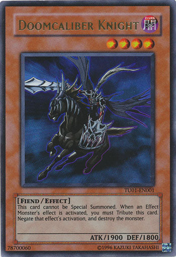 Doomcaliber Knight [TU01-EN001] Ultra Rare 