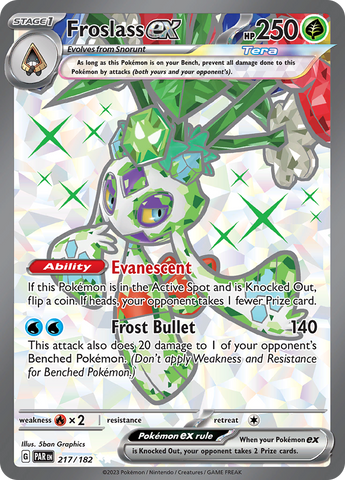 Froslass ex (217/182) [Scarlet &amp; Violet: Paradox Rift] 