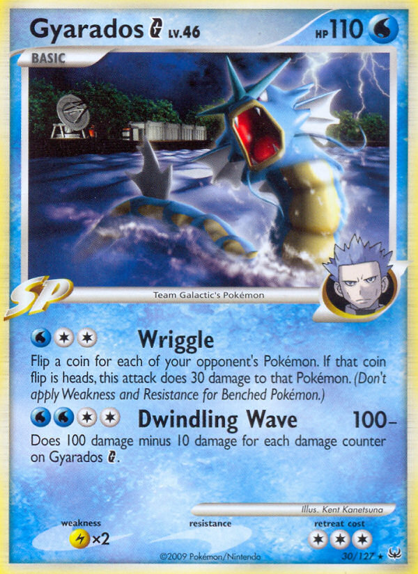 Gyarados G (30/127) [Platinum: Base Set] 