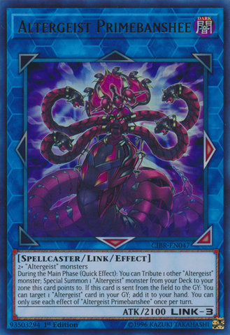 Altergeist Primebanshee [CIBR-EN047] Ultra Rare 