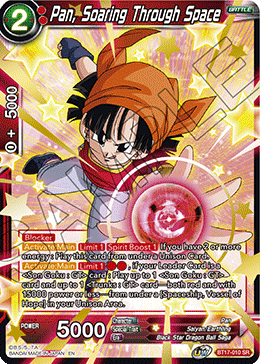 Pan, Soaring Through Space (BT17-010) [Ultimate Squad] 