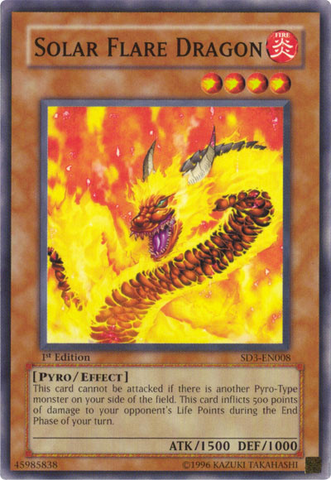 Solar Flare Dragon [SD3-EN008] Common 