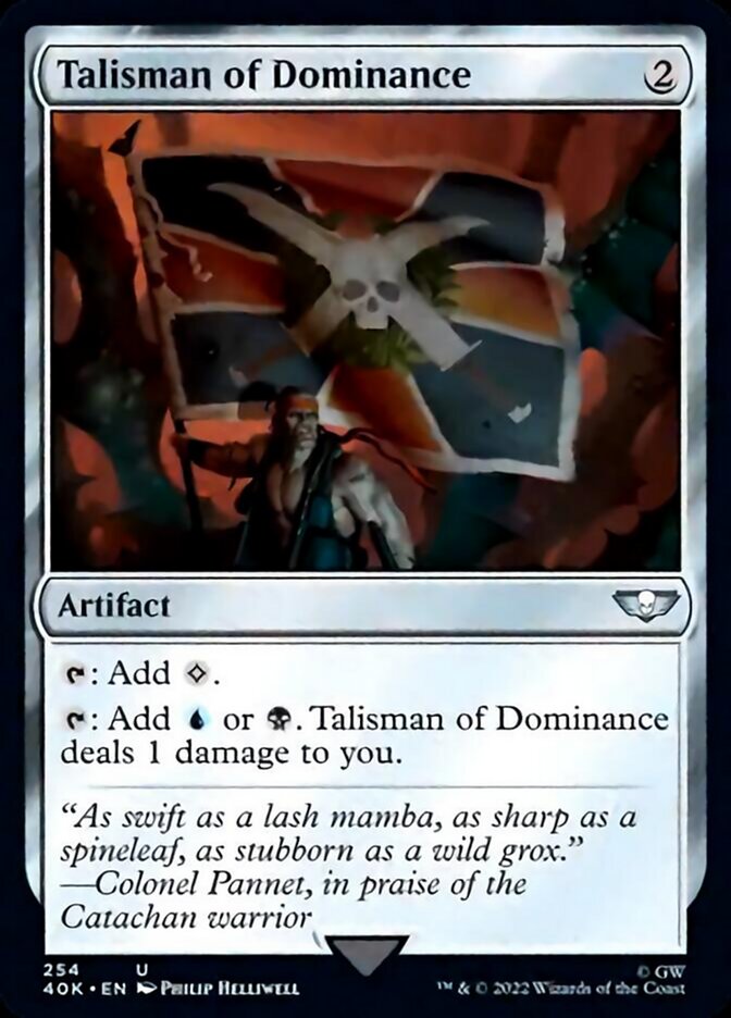 Talisman of Dominance (254) (Surge Foil) [Warhammer 40,000] 