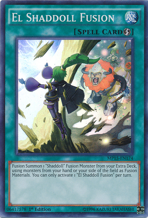El Shaddoll Fusion [MP15-EN174] Super Rare 