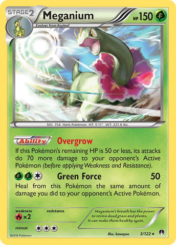 Meganium (3/122) [XY:BREAKpoint] 