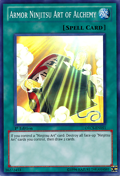 Armor Ninjitsu Art of Alchemy [ORCS-EN051] Super Rare 