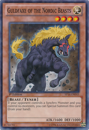 Guldfaxe of the Nordic Beasts [SP14-EN045] Starfoil Rare 