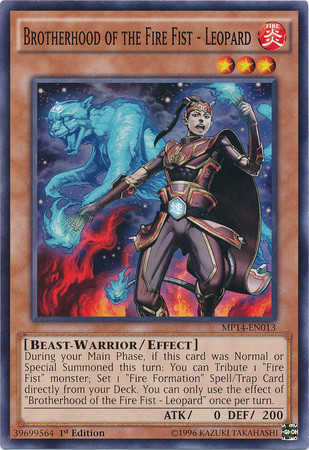 Brotherhood of the Fire Fist - Leopard [MP14-EN013] Common 