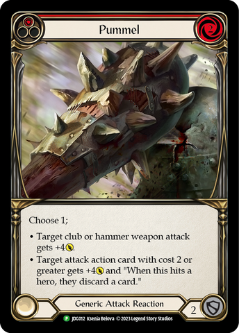 Pummel (Red) [JDG012] (Promo) Cold Foil 