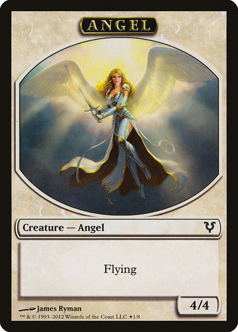 Angel // Demon Double-Sided Token [Open the Helvault] 
