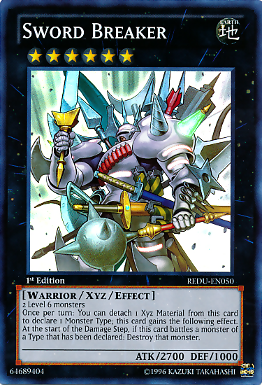 Sword Breaker [REDU-EN050] Super Rare 