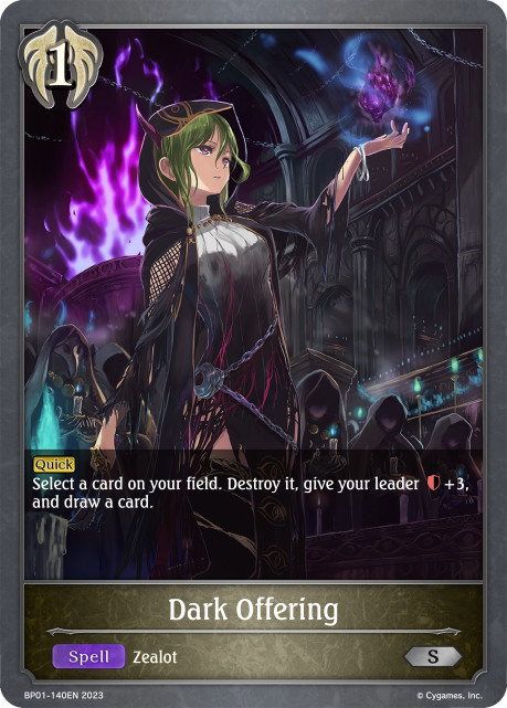 Dark Offering (BP01-140EN) [Advent of Genesis]