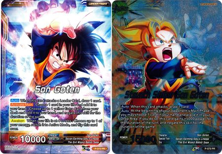 Son Goten // Staunch Striker Son Goten (P-073) [Promotion Cards] 