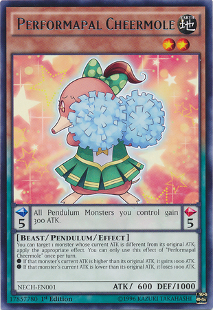 Performapal Cheermole [NECH-EN001] Rare 