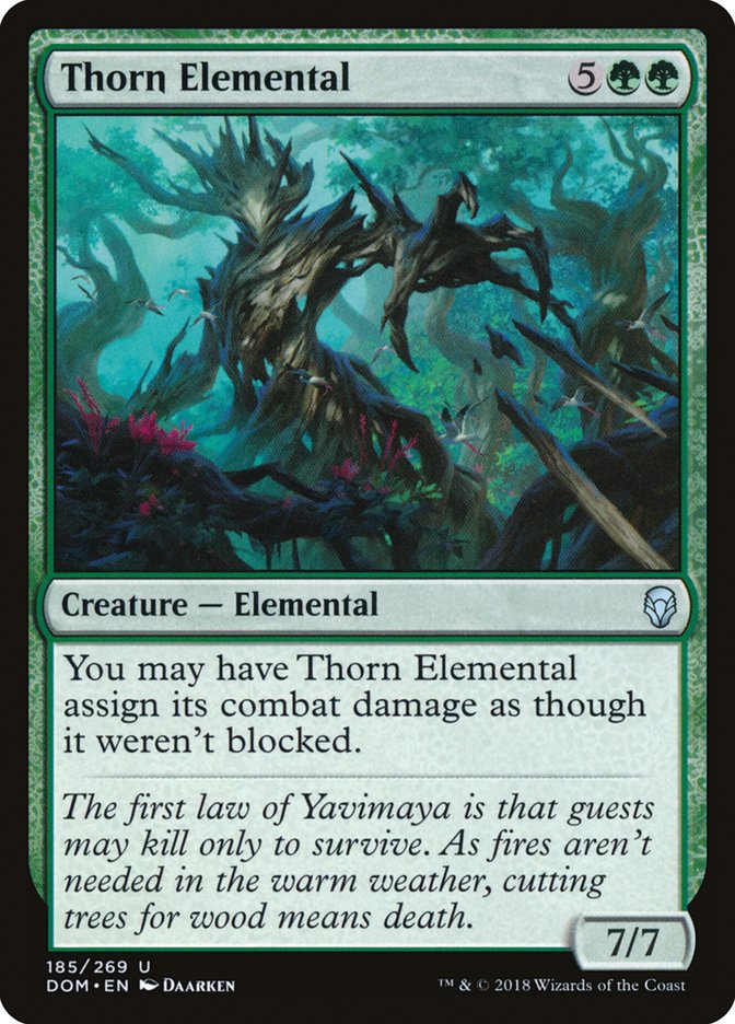 Thorn Elemental [Dominaria] 