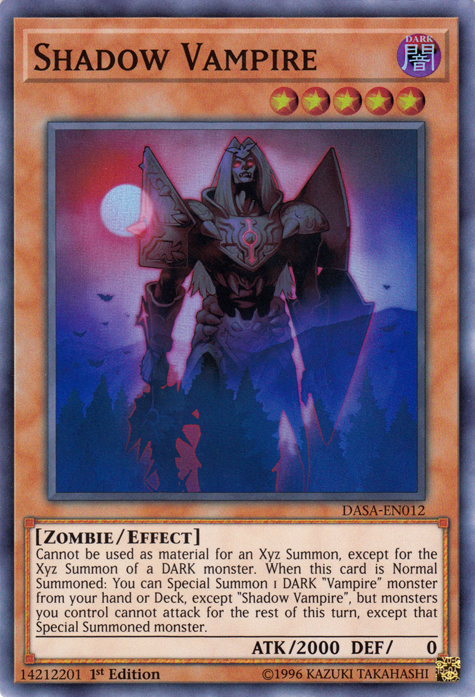 Shadow Vampire [DASA-EN012] Super Rare 