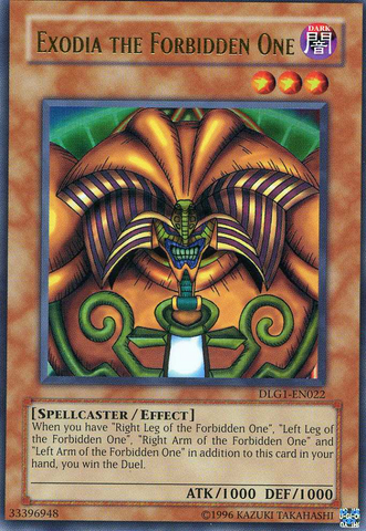 Exodia the Forbidden One [DLG1-EN022] Ultra Rare 