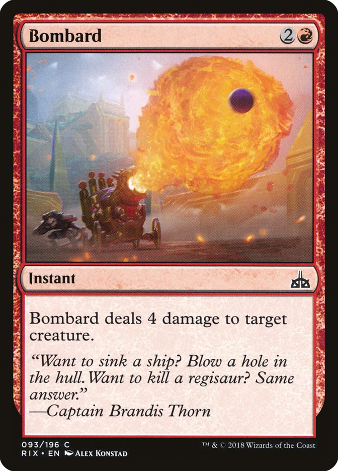 Bombard [Rivals of Ixalan] 