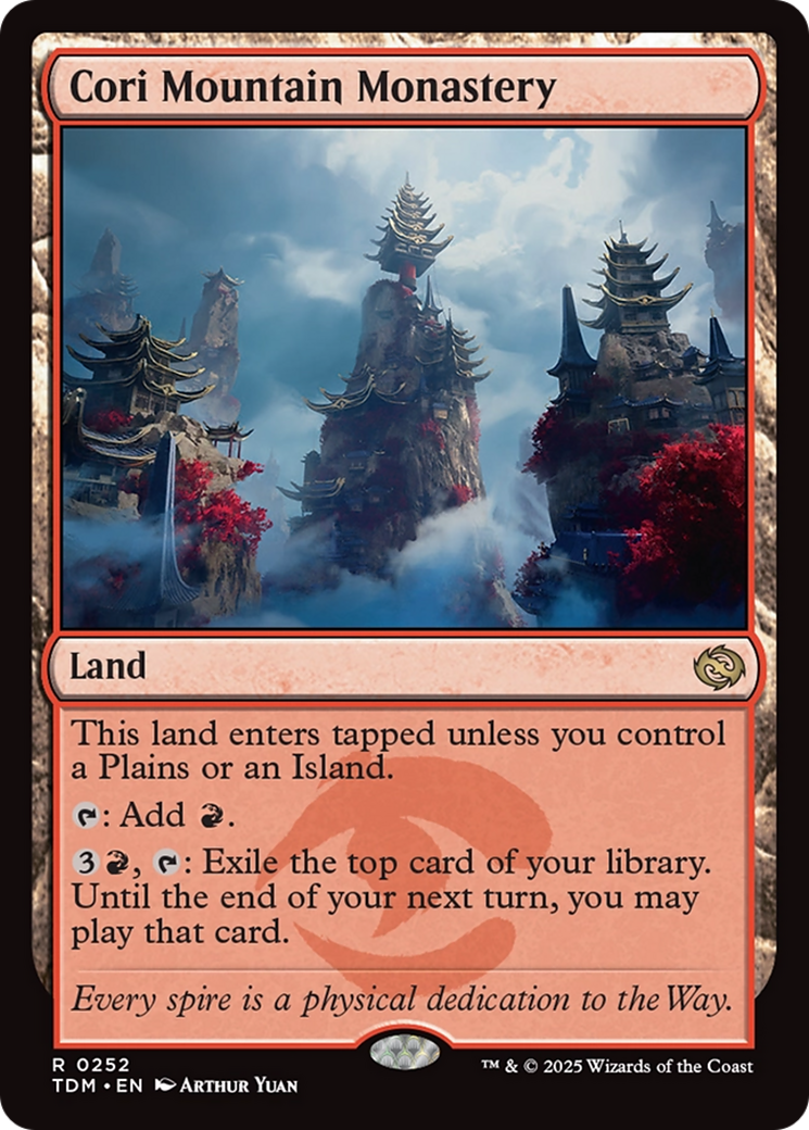 Cori Mountain Monastery [Tarkir: Dragonstorm] 