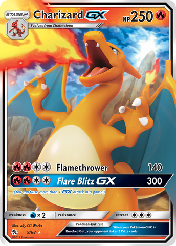 Charizard GX (9/68) [Sun &amp; Moon: Hidden Fates] 