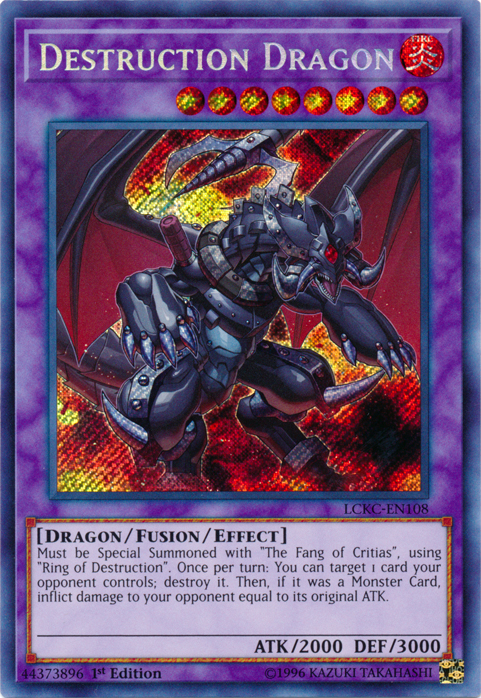 Dragon Destruction [LCKC-EN108] Secret Rare 