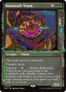 Wurm Railing (Showcase) [Duskmourn: House of Horror] 