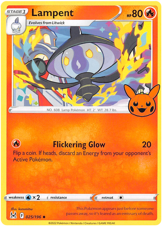 Lampent (025/196) [Trick or Trade 2023] 