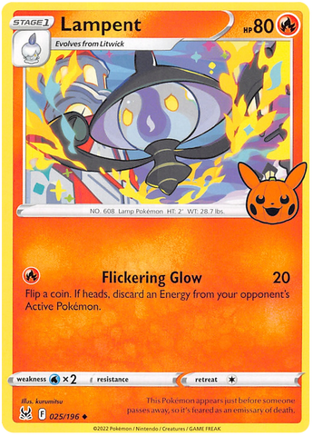 Lampent (025/196) [Trick or Trade 2023] 