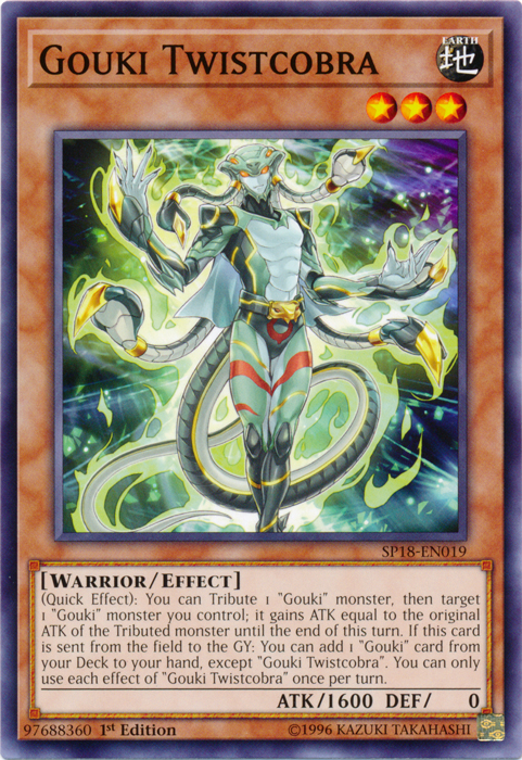 Gouki Twistcobra [SP18-EN019] Common 