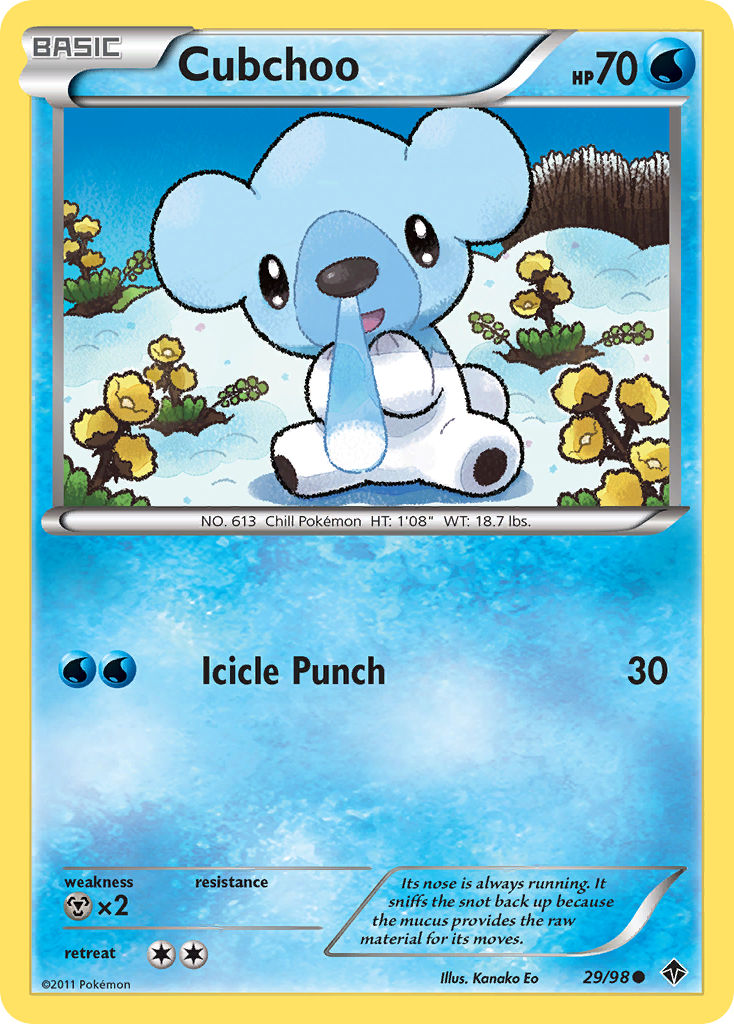 Cubchoo (29/98) [Black &amp; White: Emerging Powers]