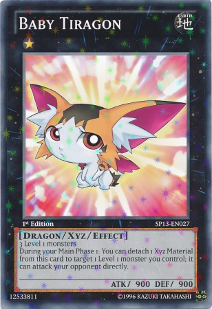 Baby Tiragon [SP13-EN027] Starfoil Rare 