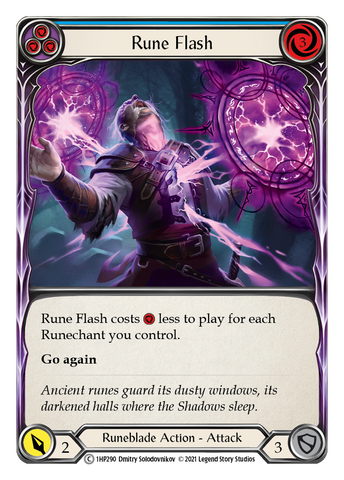 Rune Flash (Blue) [1HP290] (History Pack 1) 