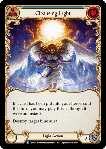 Cleansing Light (Blue) [DTD090] (Dusk Till Dawn) Rainbow Foil 