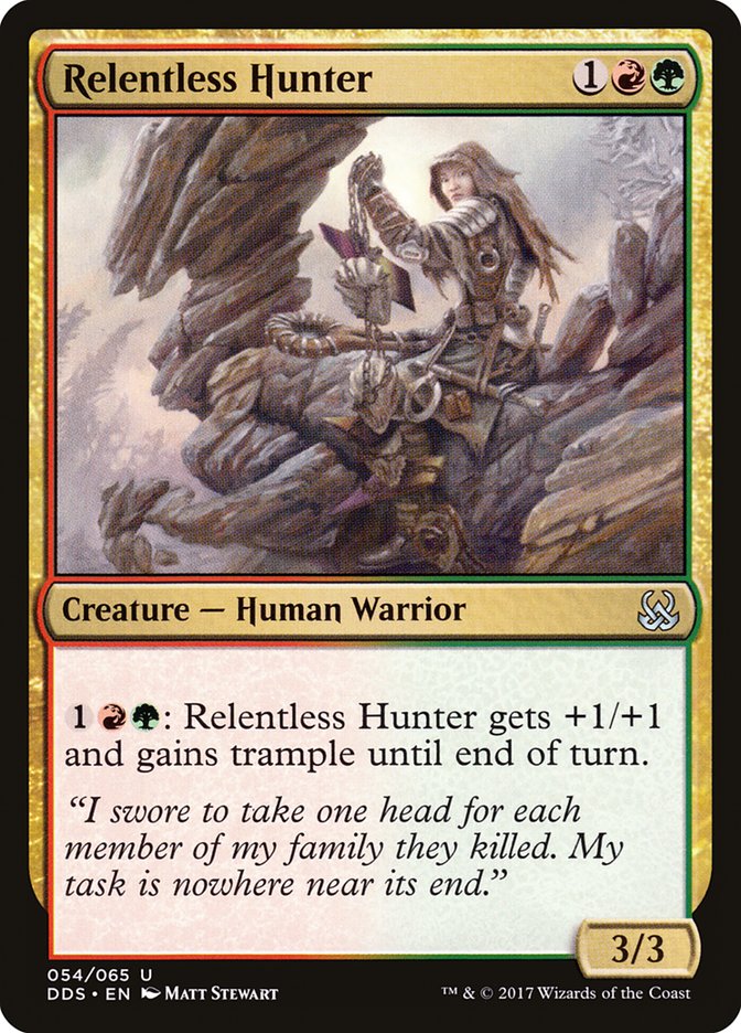 Relentless Hunter [Duel Decks: Mind vs. Might] 