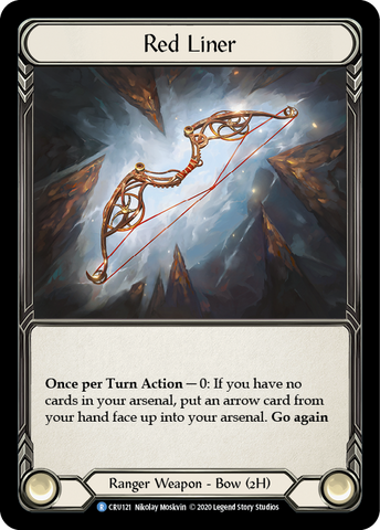 Red Liner [CRU121] (Crucible of War) 1st Edition Normal 