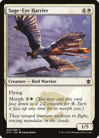 Sage-Eye Harrier [Khans of Tarkir] 
