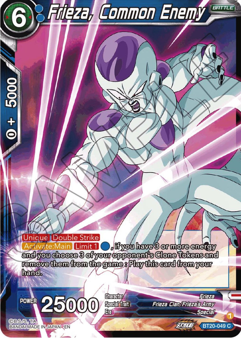 Frieza, Common Enemy (BT20-049) [Power Absorbed] 