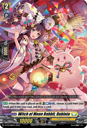 Witch of Moon Rabbit, Rubinia (D-PR/086EN) [D Promo Cards]